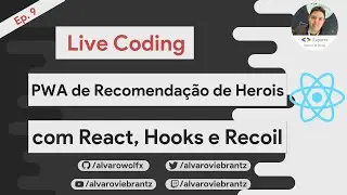 Live Coding - PWA de recomendação de Heróis do Dota com Firebase, React, Hooks e Recoil #9