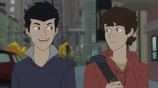 Todos los momentos de tensión extraña de Peter y Harry parte 1 Marvel Spider-Man 2017 T1