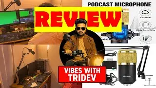 TECHBLAZE BM-800 Mic Full Review in ಕನ್ನಡ| Budget Studio Mic for YouTube, Singing, Podcast & Gaming