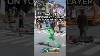 КАК НОСИТЬ ЛЮБОЙ ВЫВЕДЕННЫЙ НОМЕР ДЖЕРСИ NBA 2K25 MyCAREER #nba2k25 #nba2k