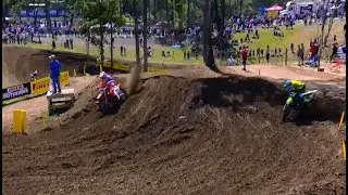 Eli Tomac Crashes Battling With Jeffrey Herlings
