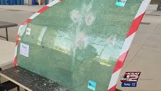 Company demonstrates 'bullet & bomb-resistant' laminate