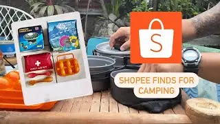 Shopee Finds For Camping: Unboxing & Testing