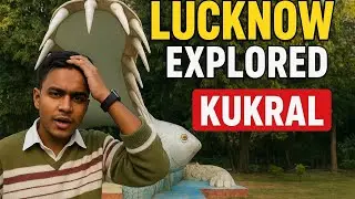 Exploring very dangerous place in Lucknow 💀 #Lucknow #kukrelgarden #picnicspot #danger 