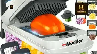 One Chopper, 10 Tools! 😲 Mueller Vegetable Chopper | Amazon #1 Best Seller Urdu Review