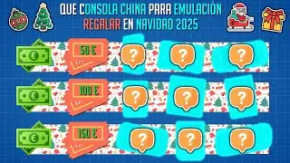 😃👍 Consejo que #CONSOLA CHINA para #EMULACION #regalar en #NAVIDAD 2025
