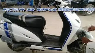 🔥Activa 3G Simple Modification🔥