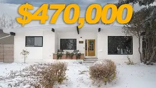 The PERFECT $470,000 Mid Century Modern Home in Lethbridge, Alberta