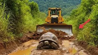 Oh ho...Witness the Creation of the First Accessible Forest Path in a Never-Before-Seen Area