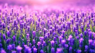 Lavender Dreams: Beautiful Relaxing Music 🌿 Stop Overthinking, Stress Relief Music 🌿 Gentle Music