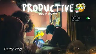 A Highly Productive Day📚🔥| JEE/NEET Aspirants | Study Vlog ~ ft:Dropper 