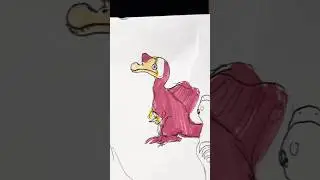 #paleoart #dinosaurart #cutecharacters #schizophrenia #newartists #sketchbookart #characterdesign