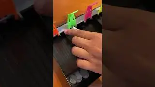 ASMR Putting Money 💰 in the cash register