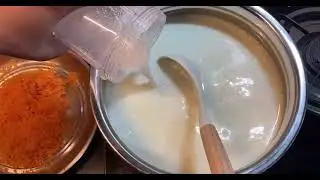 Rice carrot kheer🍚🌾🤤💪 so yummy and tasty 😋🤤