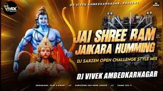 2K26 Jay Shree Ram 🚩 Roadshow Trance | The Original Humming King 🔊 | Djx Vivek Ambedkarnagar