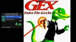 Gex: Enter the Gecko (GBC) Passwords allowed Speedrun WR [2:25]
