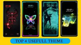 Top Four New Theme OPPO A5 2020 /Themes Store / Usefull oppo Theme  🤗