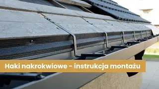 Jak zamontować haki nakrokwiowe? Montaż rynny Struga Quattro