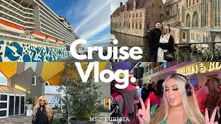 MSC Euribia - Exploring Rotterdam & Bruges November 2023 | CRUISE VLOG PART 2!
