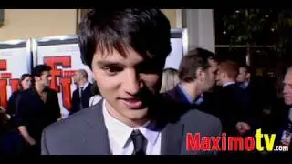 Nicholas D'Agosto at Fired Up! Premiere Feb 19, 2009