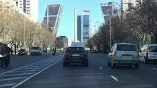 MADRID, PASEO DE LA CASTELLANA - AEROPUERTO, T4