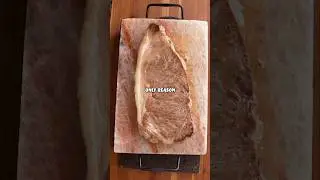 Cooking steak using HOT SALT