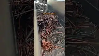 Baling #1 Copper at the Scrapyard #scrapyard #copper #recycling
