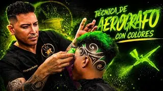 Como hacer un dise&ntilde;o con Aerografo y color  =TUTORIAL)