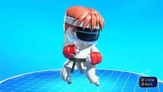 Astro Bot Ryu (Disciplined Warrior) Street Fighter Model Showcase