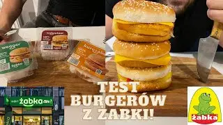 ASMR WIELKI TEST BURGERÓW Z ŻABKI 🍟🍔 | MUKBANG 🤤 | ASMR po polsku