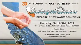 Saving the Dream: Exploring New Water Solutions