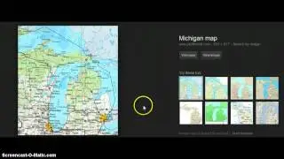 Maps of Michigan