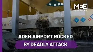 Aftermath of devastating Aden Airport explosion