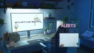 Plant Lovers Stream  | Premium Animated Stream Overlays | Twitch Package | Twitch Overlays