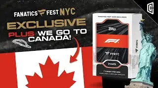 Подробности эксклюзивного набора Topps F1 для Fanatics Fest NYC 2025
