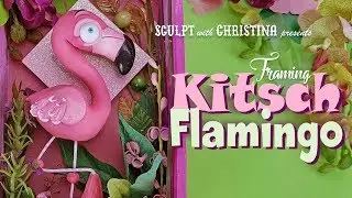 Framing Kitsch Flamingo