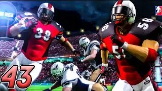 MOST EXCITING GAME ALL YEAR! - Backbreaker Football Season Mode 2017 | Part 43