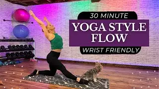 30 MInute SWEATY YOGA FLOW  STYLE  MOBILITY | WRIST FRIENDLY