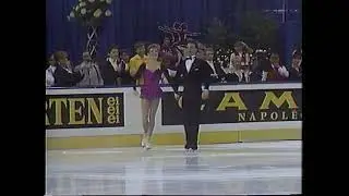Tracy Wilson & Robert McCall CAN - 1987 World Figure Skating Championships Compulsory Dance 3