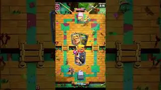 Who will win? LITTLE PRINCE 🆚️ GOLDEN KNIGHT & DART GOBLIN #clash #supercell