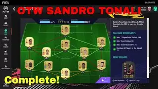 FIFA 21 | ONES TO WATCH / OTW SANDRO TONALI COMPLETE! (OTW SBC)