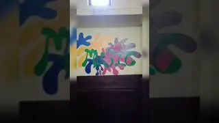 music room wall painting idea /alisha artsjourney