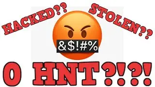 😡😡ALL MY HELIUM IS GONE!!! 0 HNT IN MY WALLET!! NOT CLICKBAIT!!!