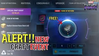 Rune Of Return Special Crafting Event Guide | MARVEL Future Fight