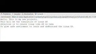 Starting a new project: Linux Environment in Java #project  #programming #Java #Linux