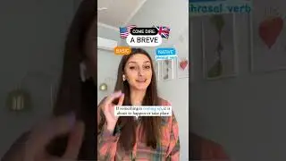 Learn a new Phrasal Verb - #shorts #englishlearning #ielts #ingleseperitaliani #ingleseonline