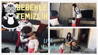 BEBEKLE TEMİZLİK VLOG 👶🏻🙋🏻‍♀️🧼🧹