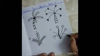 warli trees and plants-part-6#tree#plants#warliart#easytrees