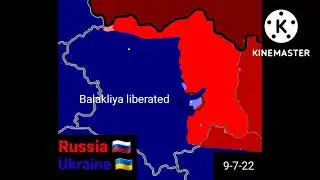 The Kharkiv Counter Offensive. Every day. Ukraine war.