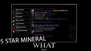 I made the 5 star mineral armor LOL | Hypixel Skyblock Dungeons - The Catacombs